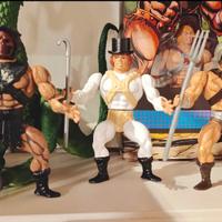 Lotto 3 Action Figure CUSTOM - Base Masters of the