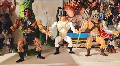 Lotto 3 Action Figure CUSTOM - Base Masters of the