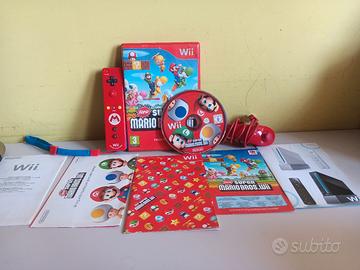 Bundle New Super Mario Bros e Wiimote ediz.  Mario