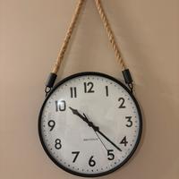 Orologio da parete vintage e corda BRANDANI