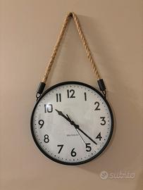 Orologio da parete vintage e corda BRANDANI