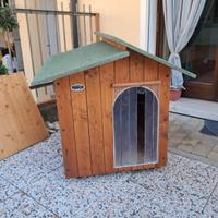 casetta di legno per cane pastore 