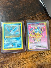 Coppia carte pokemon