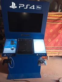 Kiosk Totem display Playstation 4