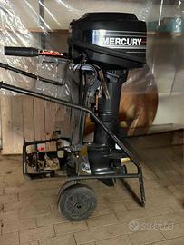 Motore Mercury 2 tempi 15 CV fuoribordo