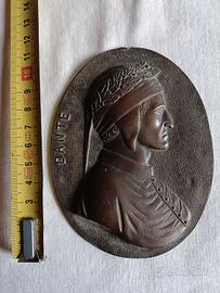 due placche in bronzo