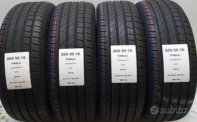 4 GOMME 205 55 16 PIRELLI BR1104