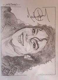 Autografo Michael Jackson 