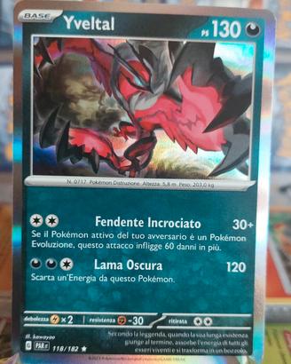 Pokemon Yveltal 118/182 Holo