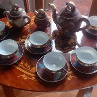 Servizio da Tè Giapponese Vintage Satsuma