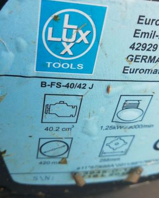 Decespugliatore lux per ricambi 