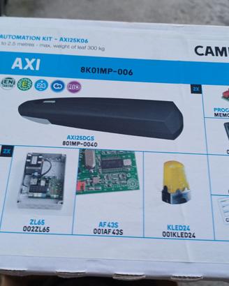 KIT MOTORE PER CANCELLO AUTOMATICO CAME