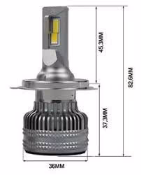 KIT HEADLIGHT LUMISTAR PER H4 (2PCS) TOPLINE