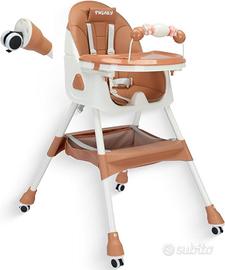 Seggiolone Pappa MAXI 2-in-1 con Ruote | Seggiolon