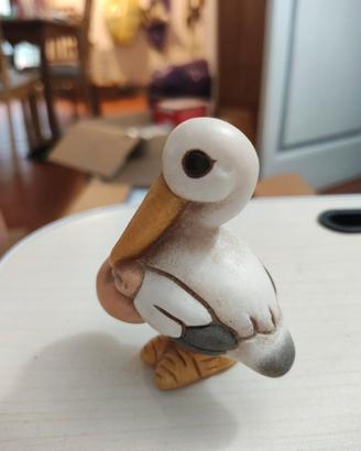 Statuetta Thun cicogna con fagotto