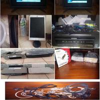 Pc case monitor lettori stampanti, Samsung Hp ecc.