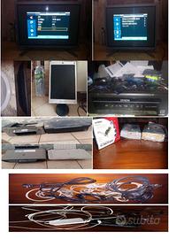 Pc case monitor lettori stampanti, Samsung Hp ecc.