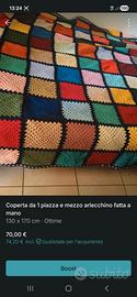 coperta artigianale di lana
