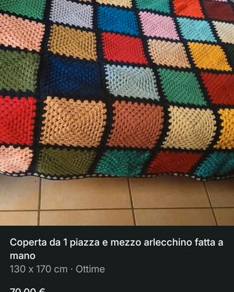 coperta artigianale di lana