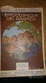 Enciclopedia dei ragazzi 1911 - 1913 ed. Cogliati