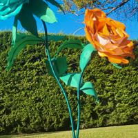 Rose giganti personalizzate da arredo 