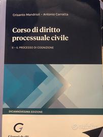 Libro Corso diritto processuale civile II - cog