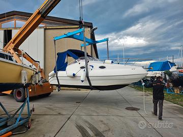 Barca bahia 20 cabin con motore fuoribordo yamaha