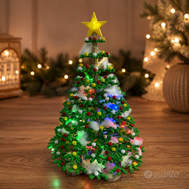 Albero di Natele Componibile Stile Lego