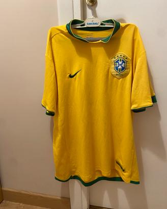 Maglia ufficiale Brasile 2004-06 XL