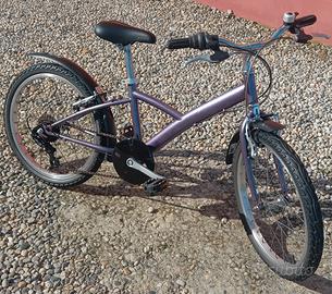 Bici da bambina modello Btwin 