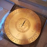Orologio parete Medusa Stile Versace Oro