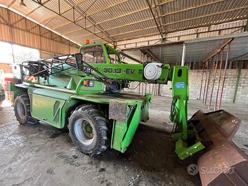 Merlo roto 30-13 cesta falcone benna forche