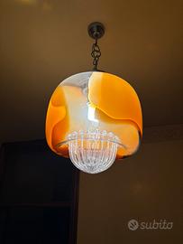 Coppia di lampadari anni 70