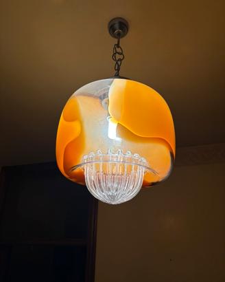 Coppia di lampadari anni 70
