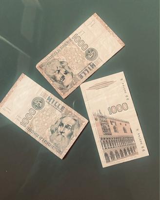 Lire 1000 Marco Polo Fior di Stampa.