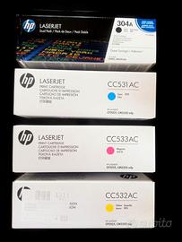 Toner HP per stampante laser 4 pezzi