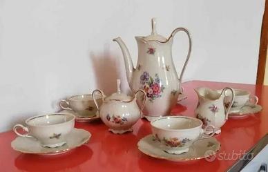Servizio da caffè in porcellana bavarese
