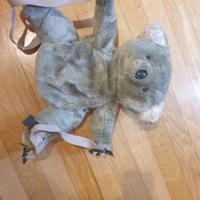 zainetto in morbido peluche koala