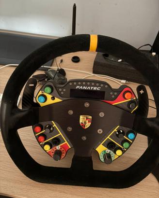 Volante porsche fanatec con hub