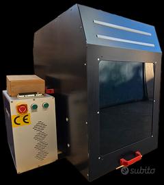 MARCATORE LASER FIBRA 20W CE + ASPIRATORE