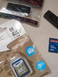 Chiavette USB e memory card