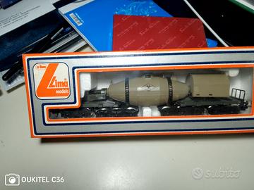 Lima varie carrozze e vagoni set anni 80