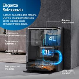 Ecovacs Deebot X2 Omni -Top di gamma. NUOVO