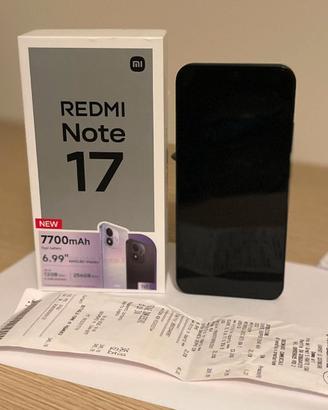 Xiaomi Redmi Note 17 256 GB Nero come nuovo