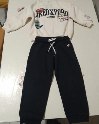 Set tuta ragazzo Zara + Champion 3 anni / 98 cm