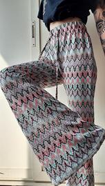 Pantaloni eleganti a fantasia
