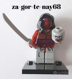 Michonne The walking dead compatibile Lego 