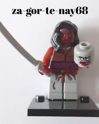 Michonne The walking dead compatibile Lego 