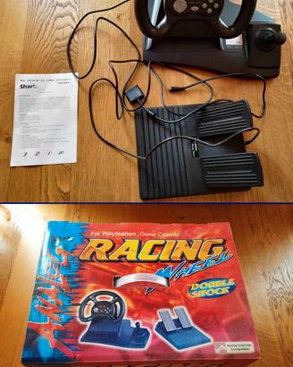 Volante analogico / digitale per psOne playstation