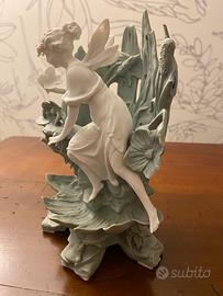 Ninfa in porcellana biscuit Capodimonte